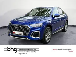 Blau Gebraucht 2021 Audi Q5 Sportback S-Line SUV | 38.990 € (Superpreis)