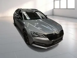 Business grau metallic Gebraucht 2021 Skoda Superb SportLine Kombi | 24.180 € (Superpreis)