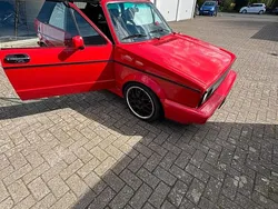 Rot Gebraucht 1991 VW Golf Cabriolet Sportline Cabrio | 11.500 €