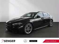 Schwarz Gebraucht 2024 Mercedes A200 AMG Limousine | 34.590 € (Fairer Preis)