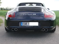 Schwarz Gebraucht 2008 Porsche 911 Carrera 4S Cabriolet Cabrio | 67.500 € (Guter Preis)