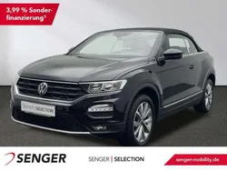 Schwarz Gebraucht 2020 VW T-Roc Cabriolet Style Cabrio | 24.380 € (Guter Preis)