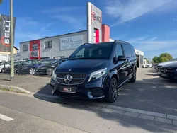 Blau Gebraucht 2021 Mercedes V300 AMG line Van / Kleinbus | 43.950 € (Superpreis)