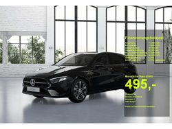 Schwarz Neu 2025 Mercedes A200 Night Limousine | 45.871 €