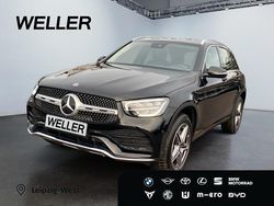 Schwarz Gebraucht 2021 Mercedes GLC300e AMG line SUV | 34.990 € (Guter Preis)
