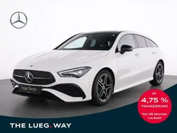 Weiß Gebraucht 2024 Mercedes CLA200 Shooting Brake AMG Kombi | 35.935 € (Teuer)