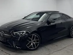 Obsidianschwarz (metallic) Gebraucht 2021 Mercedes E200 AMG Coupé | 41.280 € (Guter Preis)