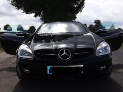 Schwarz Gebraucht 2005 Mercedes SLK200 Cabrio | 8.499 € (Guter Preis)