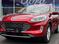 Lucidrot metallic Gebraucht 2022 Ford Kuga Titanium SUV | 24.970 € (Superpreis)