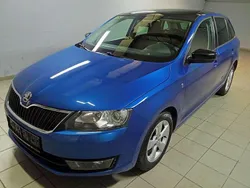 Raceblau metallic Gebraucht 2014 Skoda Rapid Elegance Kleinwagen | 5.900 € (Fairer Preis)