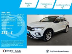 Pure white Gebraucht 2024 VW T-Roc Style SUV | 29.780 € (Fairer Preis)
