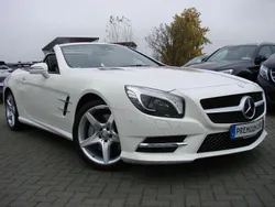 Diamantweiß bright Gebraucht 2013 Mercedes SL500 AMG Cabrio | 41.980 € (Superpreis)
