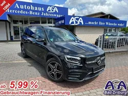 Kosmosschwarz metallic Gebraucht 2024 Mercedes GLB200 AMG Line Premium SUV | 47.390 € (Teuer)
