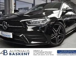 Schwarz Gebraucht 2021 Mercedes CLA180 AMG line Limousine | 26.890 € (Etwas zu teuer)