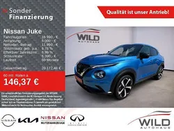Blau Gebraucht 2020 Nissan Juke Tekna SUV | 16.990 € (Teuer)