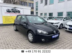 Schwarz Gebraucht 2011 VW Golf VI Trendline Limousine | 9.490 € (Fairer Preis)