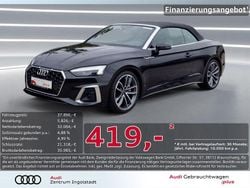 Schwarz Gebraucht 2021 Audi A5 Cabriolet S-Line Cabrio | 36.890 € (Etwas zu teuer)