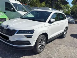Bila candy/candyweiss Gebraucht 2021 Skoda Karoq Clever SUV | 24.990 € (Guter Preis)