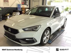 Nevada weiß metallic Gebraucht 2024 Seat Leon FR Limousine | 26.680 € (Fairer Preis)