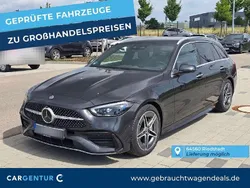 Olivgruen matt Gebraucht 2023 Mercedes C220 AMG line Kombi | 38.990 € (Fairer Preis)