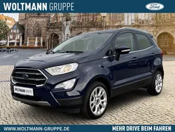Blau Gebraucht 2020 Ford Ecosport Titanium SUV | 14.990 € (Fairer Preis)