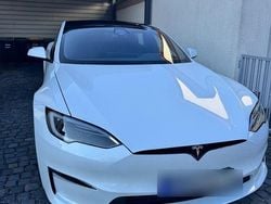 Weiß Gebraucht 2021 Tesla Model S Plaid Limousine | 75.000 €