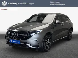 Grau Gebraucht 2023 Mercedes EQC400 AMG line SUV | 45.600 € (Etwas zu teuer)