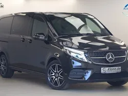 Schwarz Gebraucht 2022 Mercedes V300 AMG line Van / Kleinbus | 54.999 € (Guter Preis)