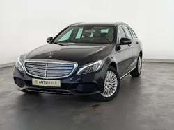 Blau Gebraucht 2016 Mercedes C400 Exclusive Limousine | 25.460 € (Superpreis)