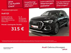 0e mythosschwarz metallic Gebraucht 2025 Audi Q3 Advanced SUV | 38.770 € (Fairer Preis)