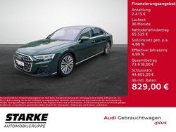 Grün (goodwoodgreen individuallackie) Gebraucht 2023 Audi A8 Ambiente Limousine | 67.950 € (Guter Preis)