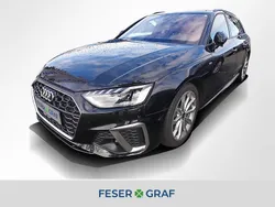 Mythosschwarz metallic Gebraucht 2021 Audi A4 S-Line Kombi | 33.440 € (Fairer Preis)