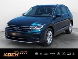 Nightshade blue metallic Gebraucht 2022 VW Tiguan Elegance SUV | 25.395 € (Guter Preis)