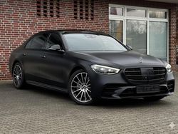 Schwarz Gebraucht 2021 Mercedes S400 AMG line Limousine | 73.900 € (Superpreis)