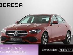 Rot Gebraucht 2024 Mercedes C180 Avantgarde Limousine | 36.890 € (Guter Preis)