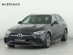 Metalliclack graphitgrau Gebraucht 2025 Mercedes C180 AMG line Kombi | 49.900 €