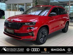 Velvetrot metallic Gebraucht 2025 Skoda Karoq SportLine SUV | 32.990 € (Fairer Preis)