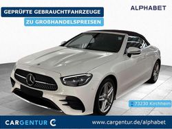 Polarweiß Gebraucht 2022 Mercedes E220 AMG line Cabrio | 40.107 € (Fairer Preis)