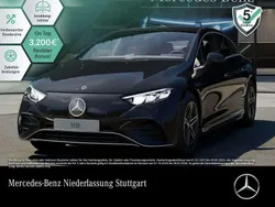 Schwarz Gebraucht 2024 Mercedes EQE300 Advanced Plus Limousine | 46.990 € (Fairer Preis)