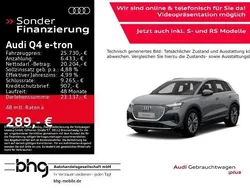 Grau Gebraucht 2022 Audi Q4 e-tron Advanced SUV | 25.730 € (Superpreis)