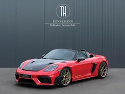 Rot Gebraucht 2024 Porsche 718 Spyder Cabrio | 169.990 € (Teuer)