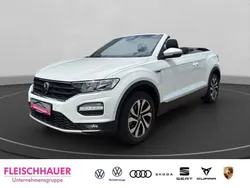 Weiss Gebraucht 2021 VW T-Roc Cabriolet Active Cabrio | 20.480 € (Fairer Preis)