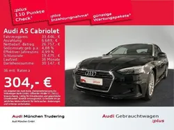Brillantschwarz Gebraucht 2022 Audi A5 Cabriolet Basis Cabrio | 33.446 € (Superpreis)