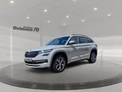 Steelgrau Gebraucht 2021 Skoda Kodiaq SportLine SUV | 37.990 € (Teuer)