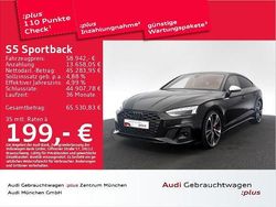 Schwarz Gebraucht 2023 Audi S5 Sportback Ambiente Kleinwagen | 58.942 € (Teuer)