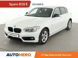 Weiß Gebraucht 2018 BMW 120 Sport Line Kleinwagen | 18.610 € (Fairer Preis)