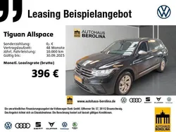Schwarz Gebraucht 2024 VW Tiguan Allspace Life SUV | 34.444 € (Guter Preis)