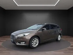 Caribou braun metallic Gebraucht 2017 Ford Focus Titanium Kombi | 11.990 € (Fairer Preis)