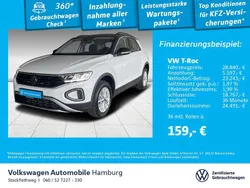 0q pure white Gebraucht 2024 VW T-Roc Life SUV | 28.840 € (Guter Preis)