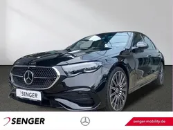 Lack obsidianschwarz Gebraucht 2025 Mercedes E450 AMG Limousine | 88.970 € (Etwas zu teuer)
